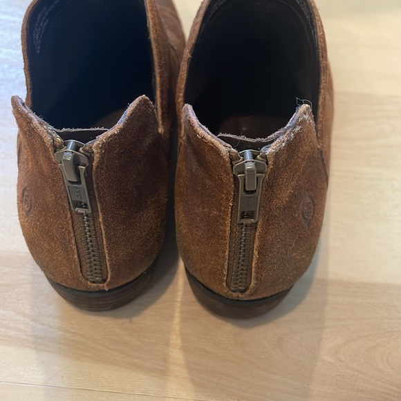 Born Kerri Distressed rust tobacco Brown Booties - Picture 6 of 14